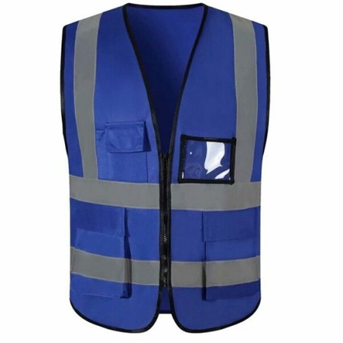 Mesh Safety Vest WIth Hig Visibility Band