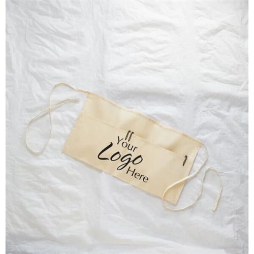 Economical Waist 24" W x 12" H Apron w/ 2 Compartments