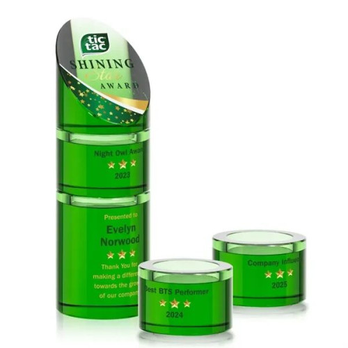 Atlantis Stacker VividPrint™ Award -  Green