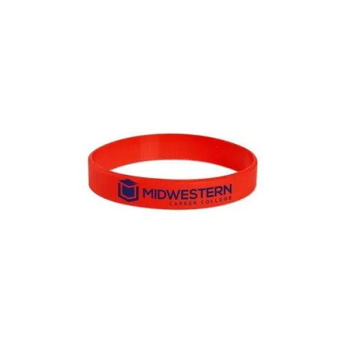 USA Screen Printed Silicone Bracelet