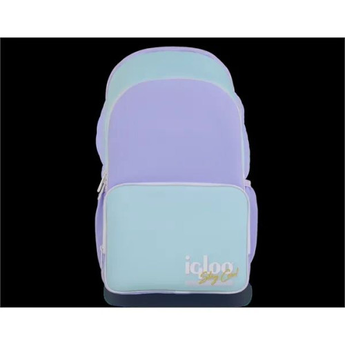 Igloo Retro Backpack 20 (Lilac Breeze and Powder Blue)