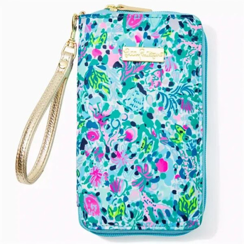 Lilly Pulitzer Tiki Palm Wristlet