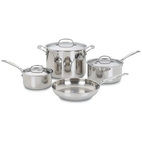 Cuisinart 7-Pc Chef'S Classic SS Cookware Set