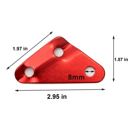 Triangle Wind Rope Buckle