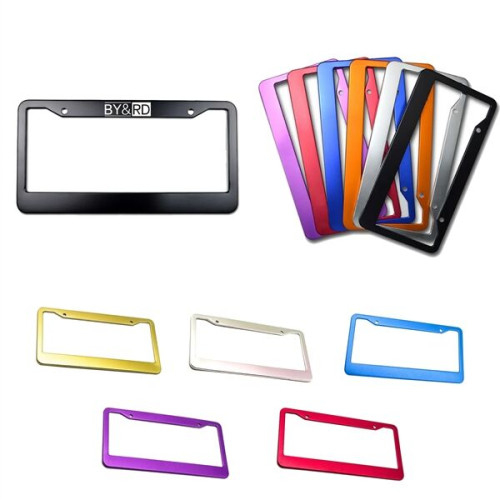 Aluminum Alloy License Plate Frame