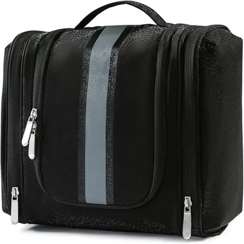 Travel Toiletry Organizer Bag With Hanging Hook