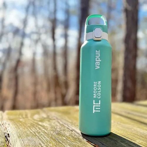 Vapur® Chill 20oz Insulated Water Bottle Sea Glass Green wit