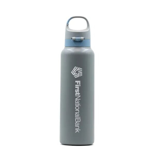 Vapur® Chill 20oz Insulated Water Bottle Graphite Grey with