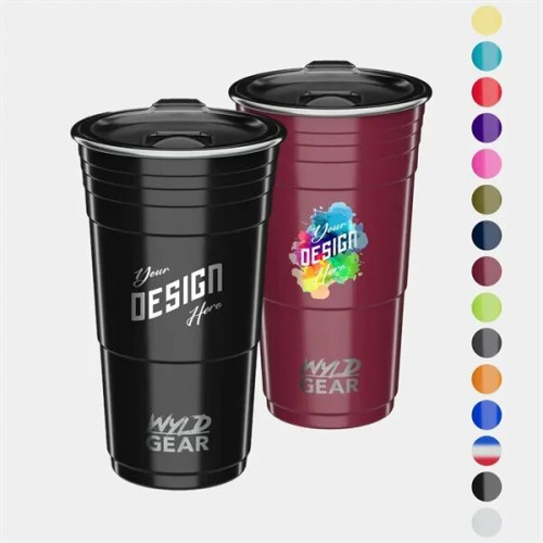 16 oz Wyld Gear® Stainless Steel Vacuum Insulated Party Cup