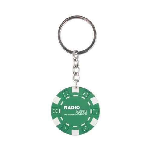 Poker Chip Keychain