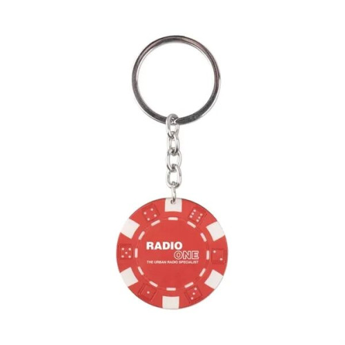 Poker Chip Keychain