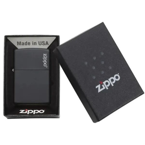 Zippo® USA-Made Classic Windproof Lighter w/ Zippo Logo