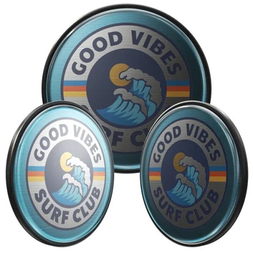Round Lapel Pins (Express)
