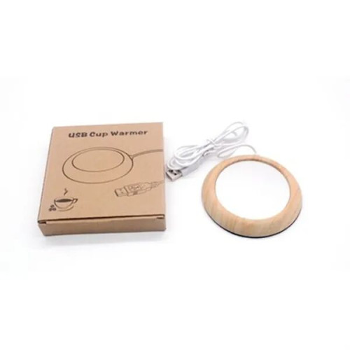 Wooden USB Coffee Mug Warmer 