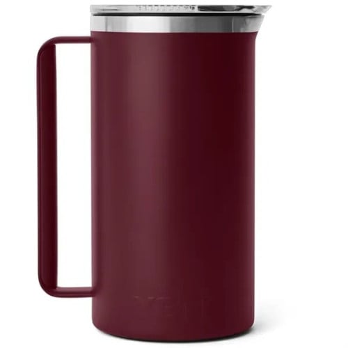 64 Oz YETI® Stainless Steel Insulated French Press Twist Lid
