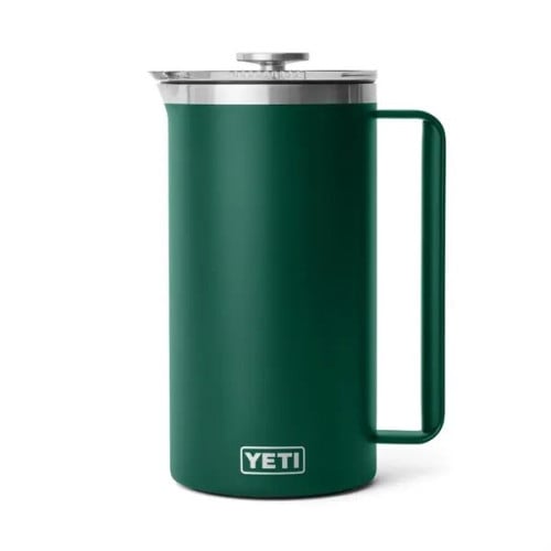 64 Oz YETI® Stainless Steel Insulated French Press Twist Lid