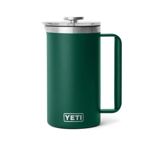 64 Oz YETI® Stainless Steel Insulated French Press Twist Lid