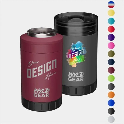 12 oz Wyld Gear® Stainless Steel Insulated Multi Can Cooler