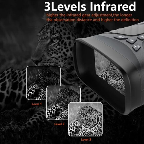 Infrared Digital Binoculars with 2.5K Video Recording and 8x