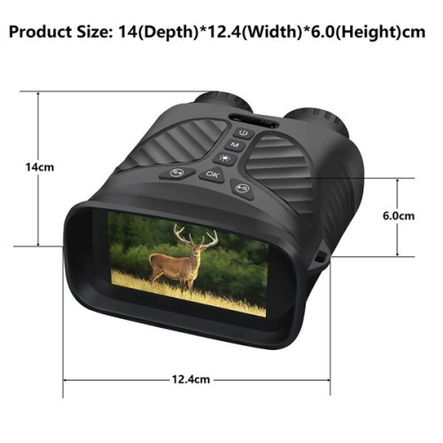 Infrared Digital Binoculars with 2.5K Video Recording and 8x
