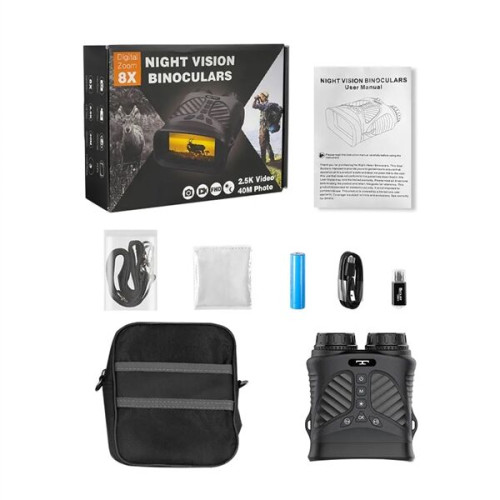Infrared Digital Binoculars with 2.5K Video Recording and 8x