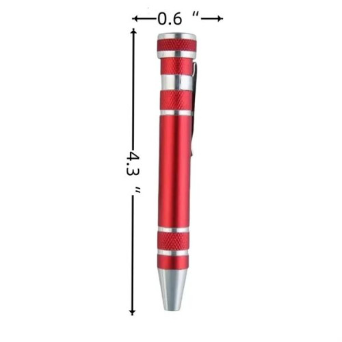 8 ln 1 Mini Magnetic Hand Pen Screwdriver Set