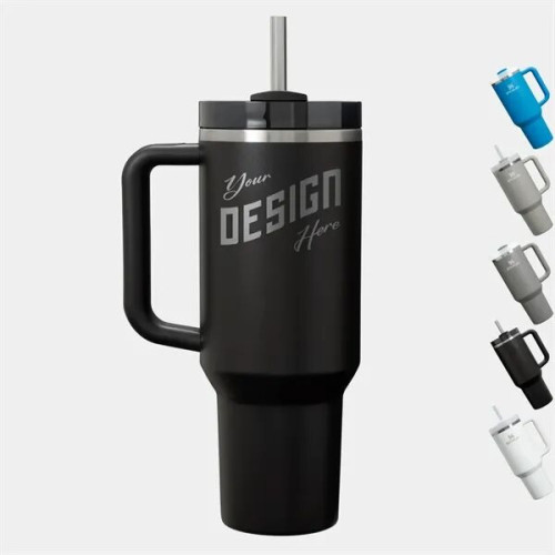 40 oz Stanley® Stainless Steel Insulated Quencher Tumbler