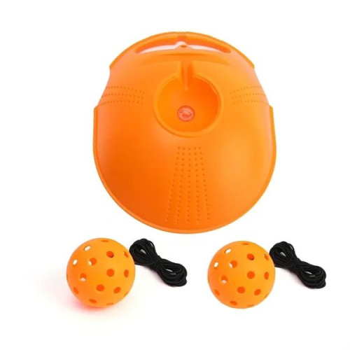Pickleball Rebound Trainer with 2 Pcs Ball & Elastic Rope