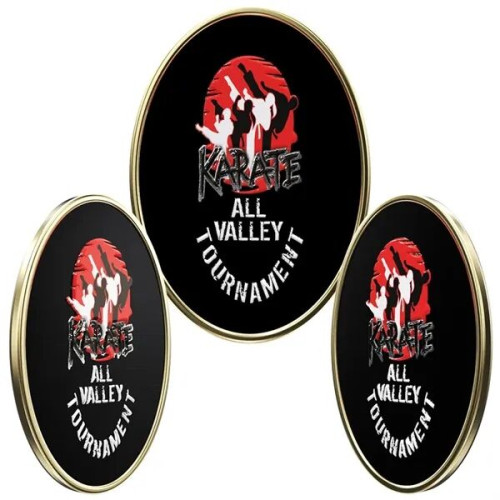 Oval Lapel Pins (Express)