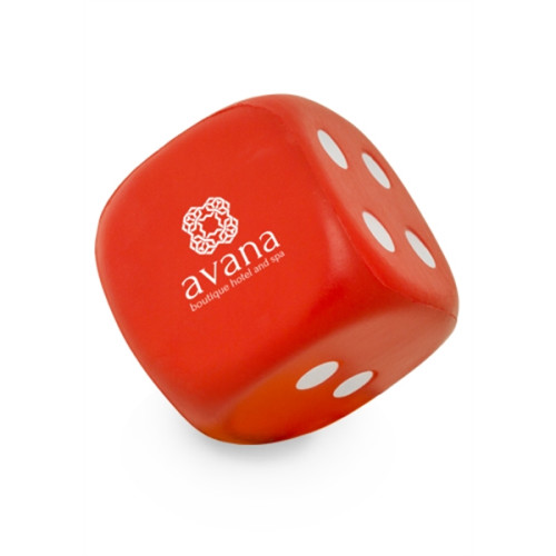 Dice Shaped Stress Balls