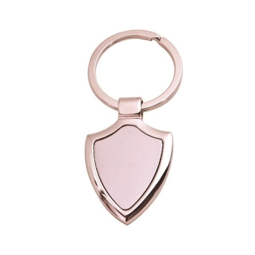 Zinc Keychain- Shield