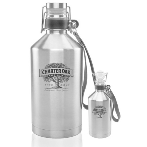 64 oz Canteen Stainless Steel Beer Growlers