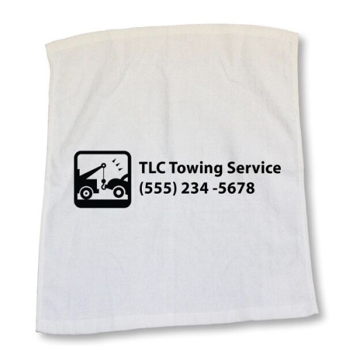 15" x 18" Rally Velour Hemmed Towel