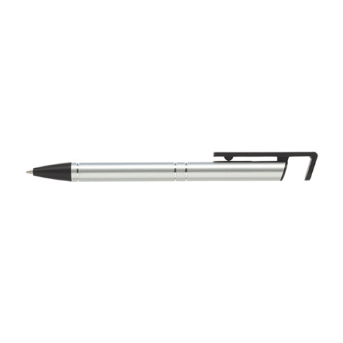 Grand Push Action 2-in-1 Metal Cell Stand Pen