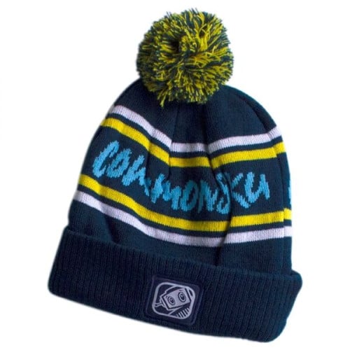 Extra Thick Premium Flip Up Retro Beanie w/ PomPom