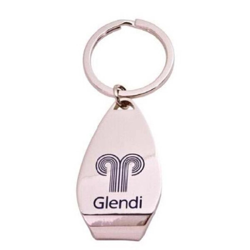 Zinc Keychain- Bottle Opener