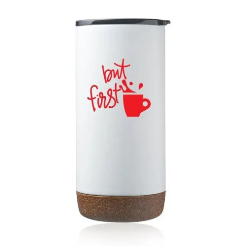 16 oz. Cork Bottom Travel Tumbler