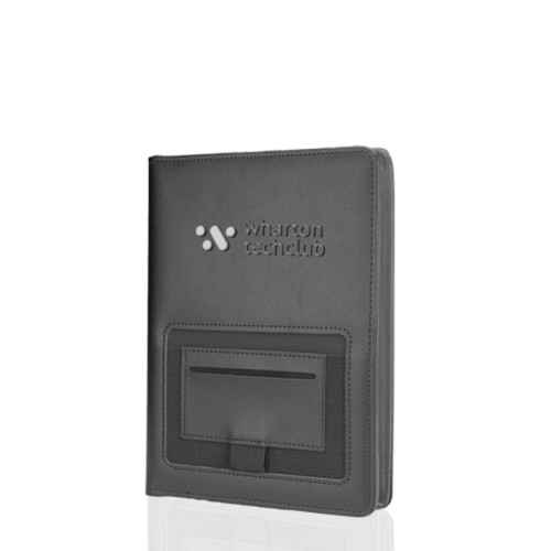 Front Pocket I Duo PU Fabric Portfolio