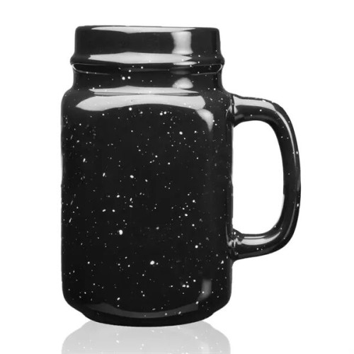 16 oz. Savannah Ceramic Personalized Mason Jar