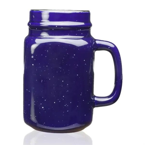 16 oz. Savannah Ceramic Personalized Mason Jar
