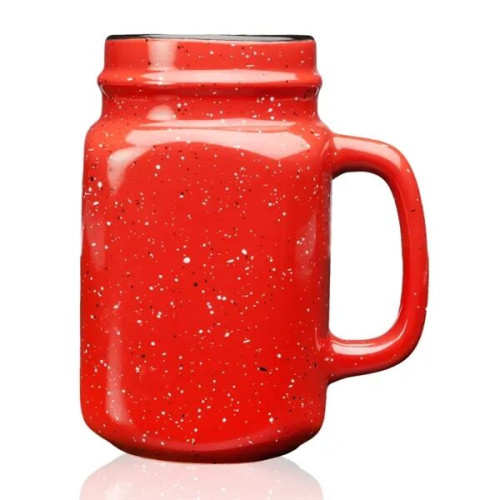 16 oz. Savannah Ceramic Personalized Mason Jar