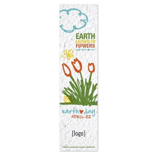 Seed Paper Bookmark