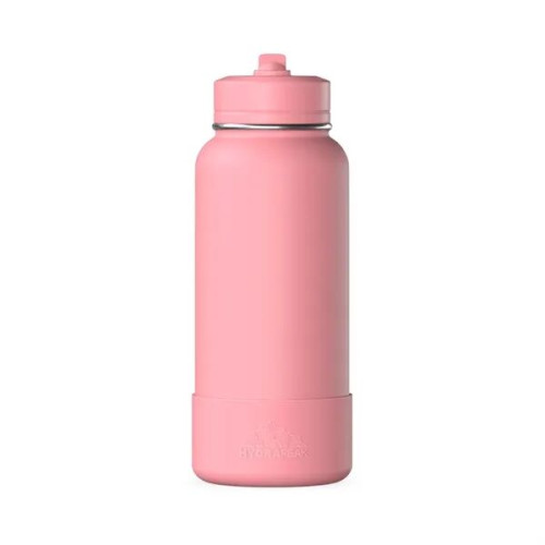32 oz Hydrapeak® Stainless Steel Water Bottle Straw Lid