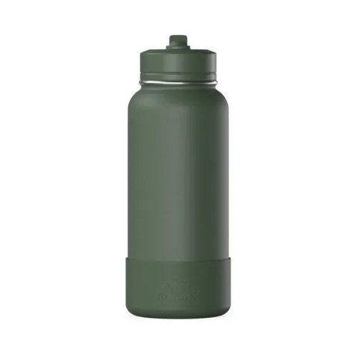 32 oz Hydrapeak® Stainless Steel Water Bottle Straw Lid