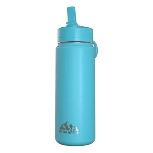 20 oz Hydrapeak® Stainless Steel Mini Bottle w/ Straw Lid
