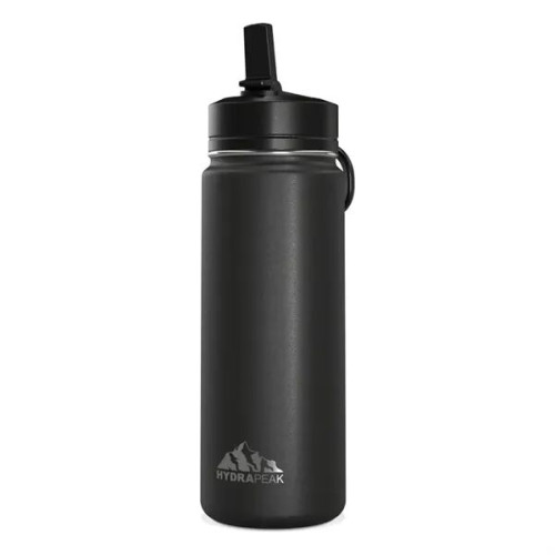20 oz Hydrapeak® Stainless Steel Mini Bottle w/ Straw Lid