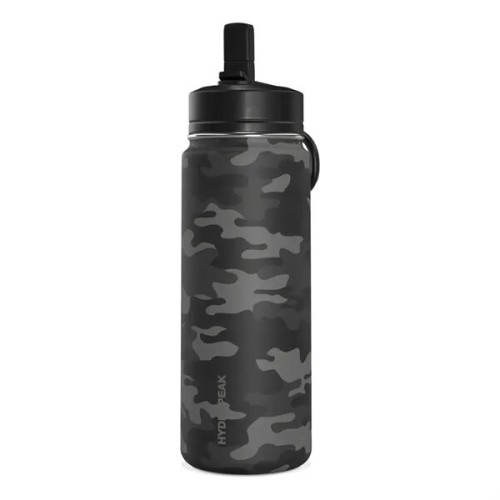20 oz Hydrapeak® Stainless Steel Mini Bottle w/ Straw Lid