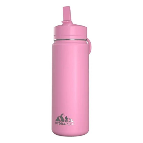 20 oz Hydrapeak® Stainless Steel Mini Bottle w/ Straw Lid