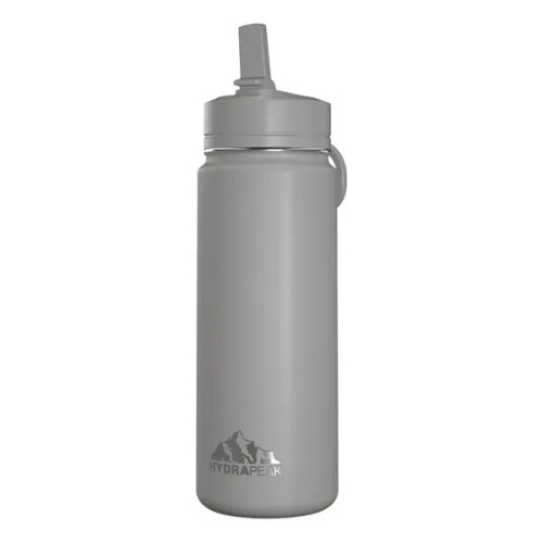 20 oz Hydrapeak® Stainless Steel Mini Bottle w/ Straw Lid