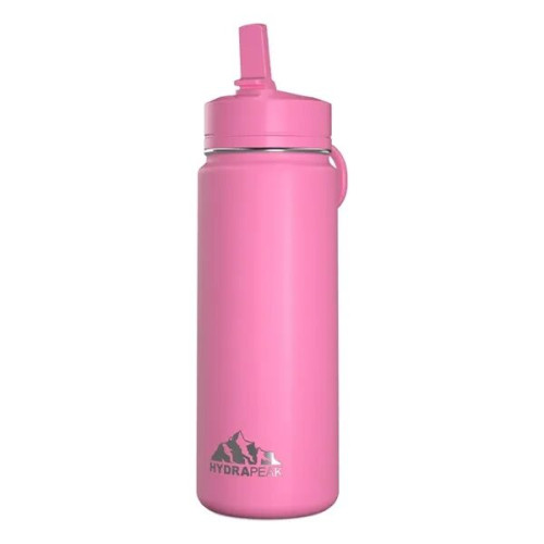 20 oz Hydrapeak® Stainless Steel Mini Bottle w/ Straw Lid